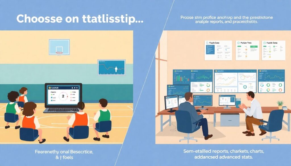 Ключевые показатели игры в баскетбол: статистика очков времени владения и штрафов - иллюстрация
