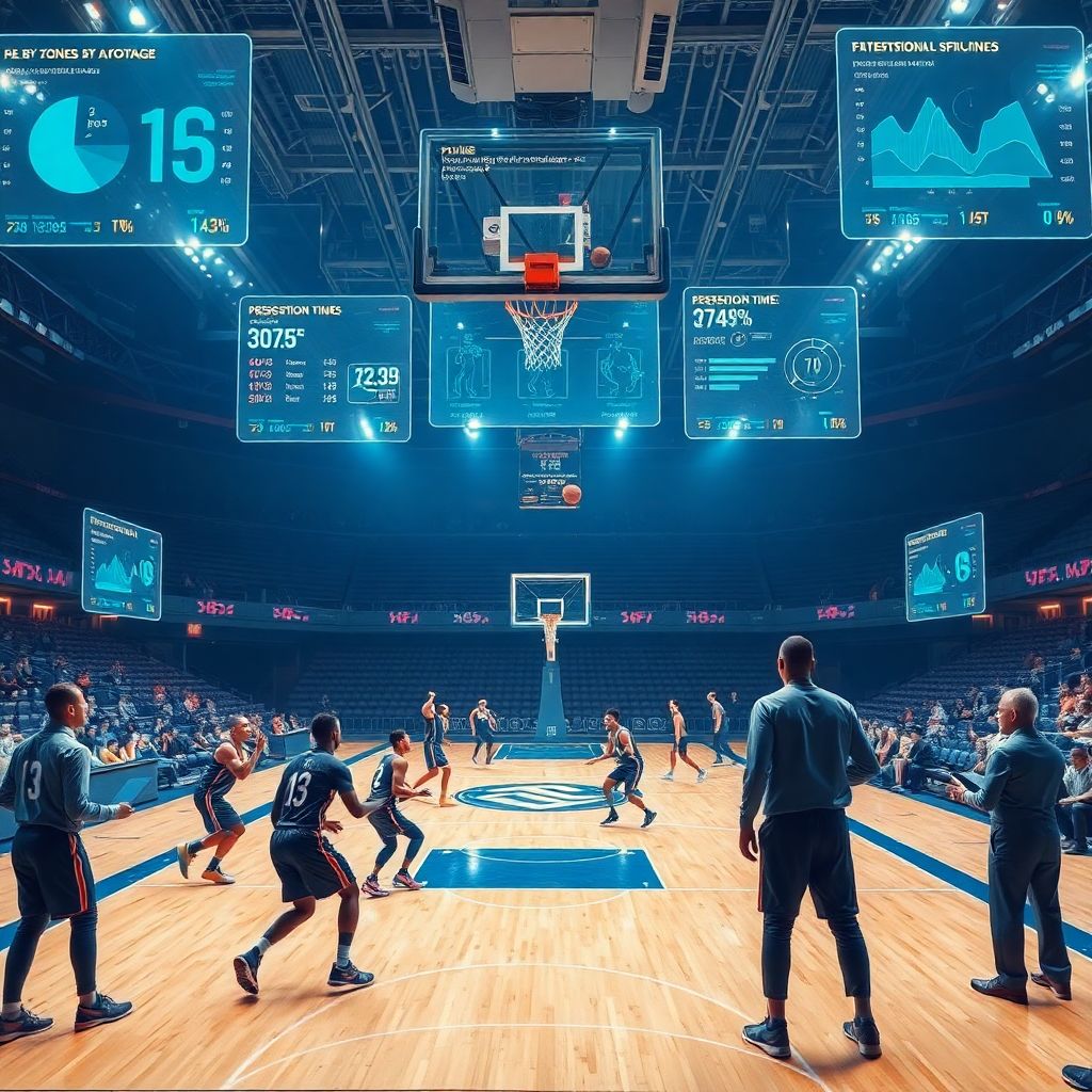Ключевые показатели игры в баскетбол: статистика очков, владения мячом и штрафов