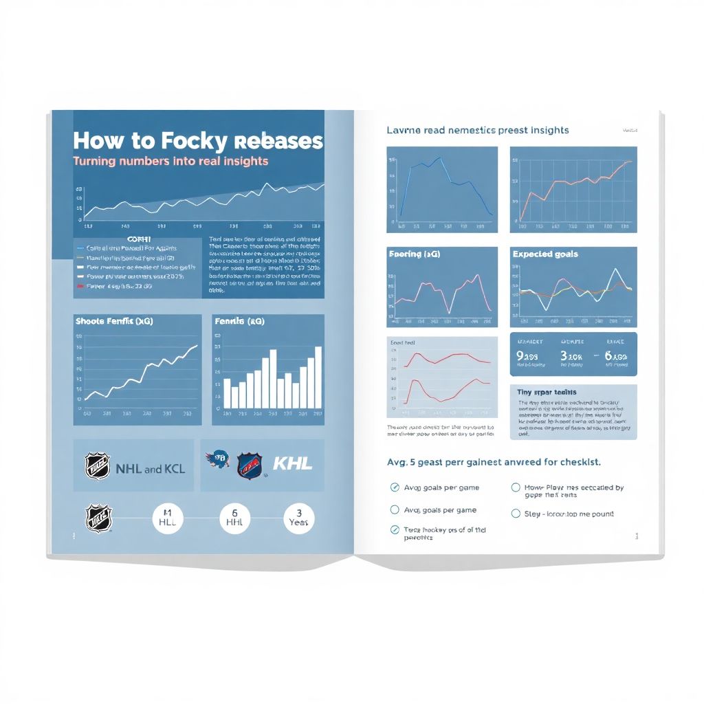 Как читать пресс-релизы по хоккею и понимать цифры и графики