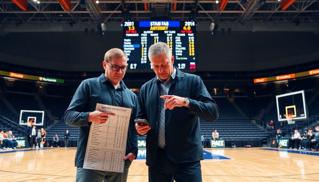 Что означают цифры в сводке баскетбольного матча для фанатов - иллюстрация