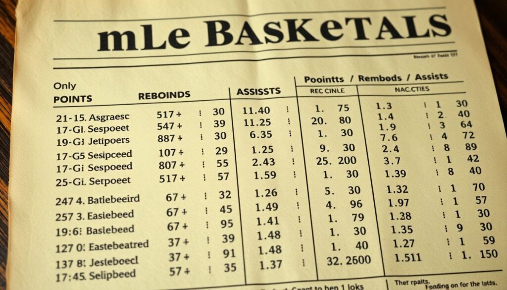 Что означают цифры в сводке баскетбольного матча для фанатов - иллюстрация