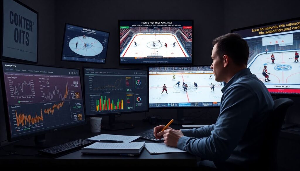Разбор тактики в матчах НХЛ по официальной статистике - иллюстрация