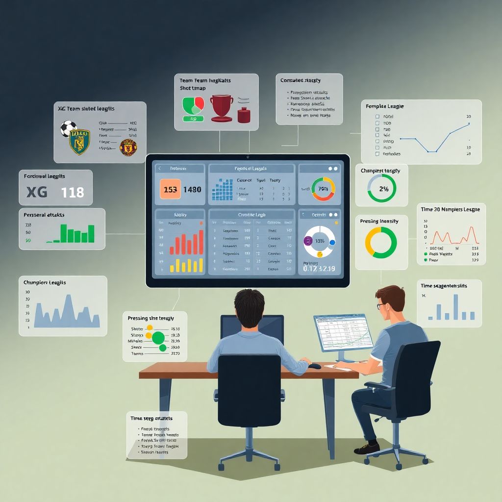 Как сравнивать матчи по статистике на разных турнирах в футболе