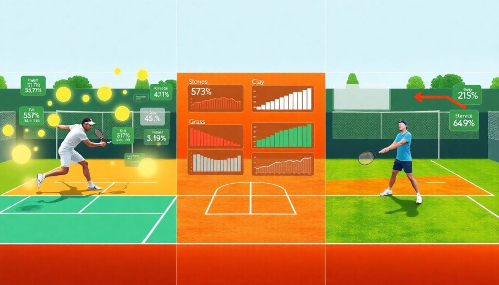 Ключевые метрики для анализа матчей в теннисе - иллюстрация