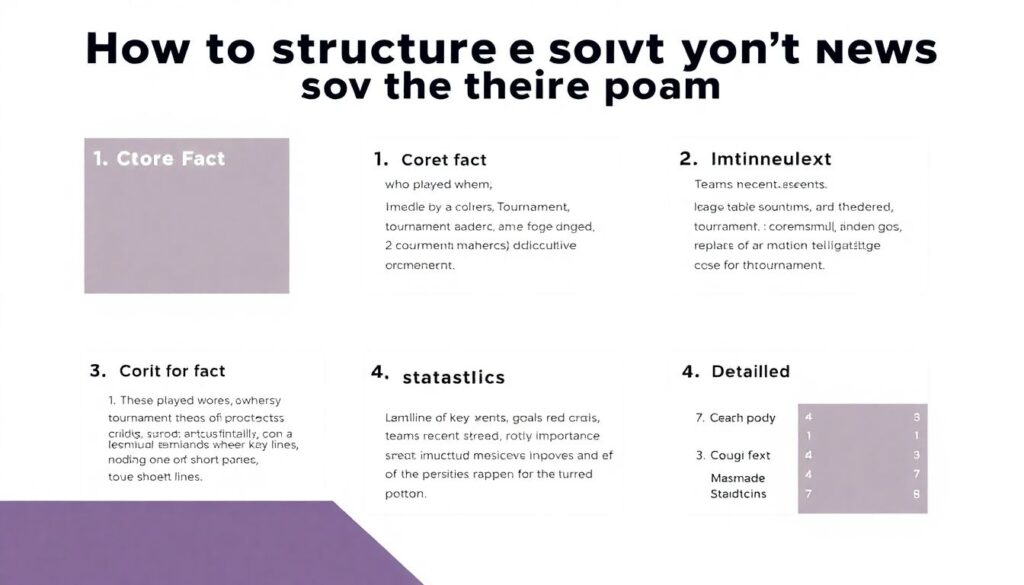 Оперативность и точность: баланс в спортивных новостях без эмоций - иллюстрация