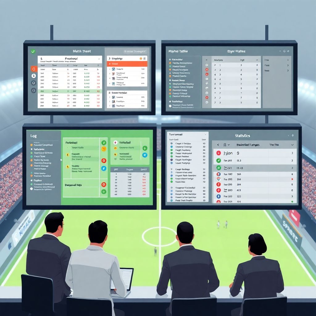 Технические требования к публикации протоколов матчей на спортивных сайтах