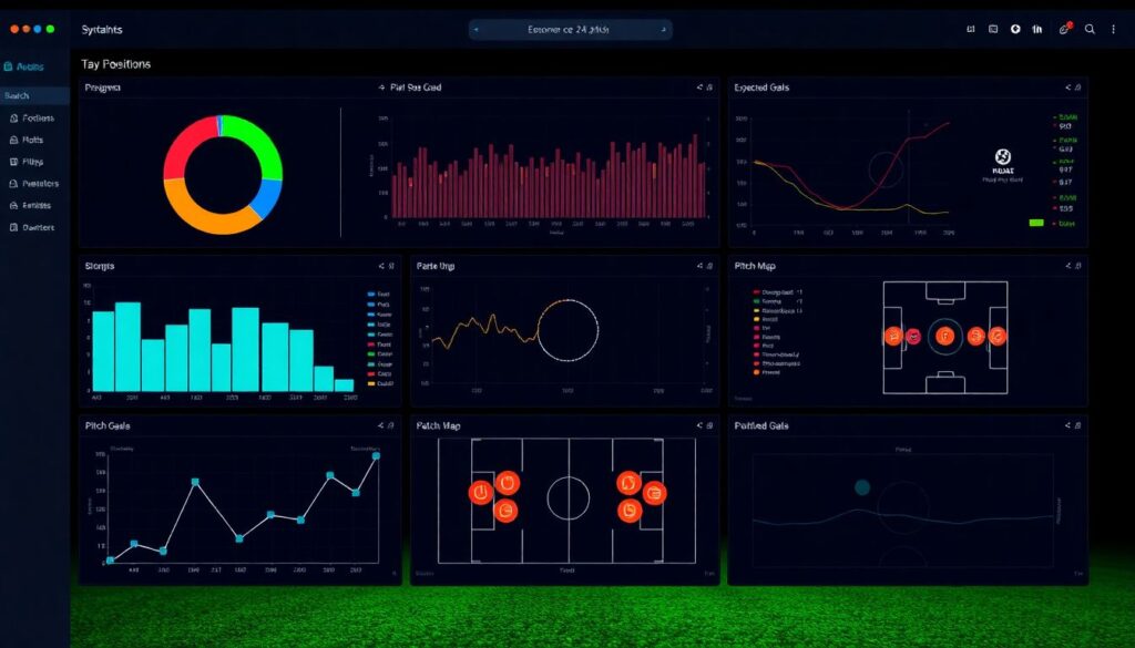 Как читаются диаграммы и графики по протоколам матча - иллюстрация