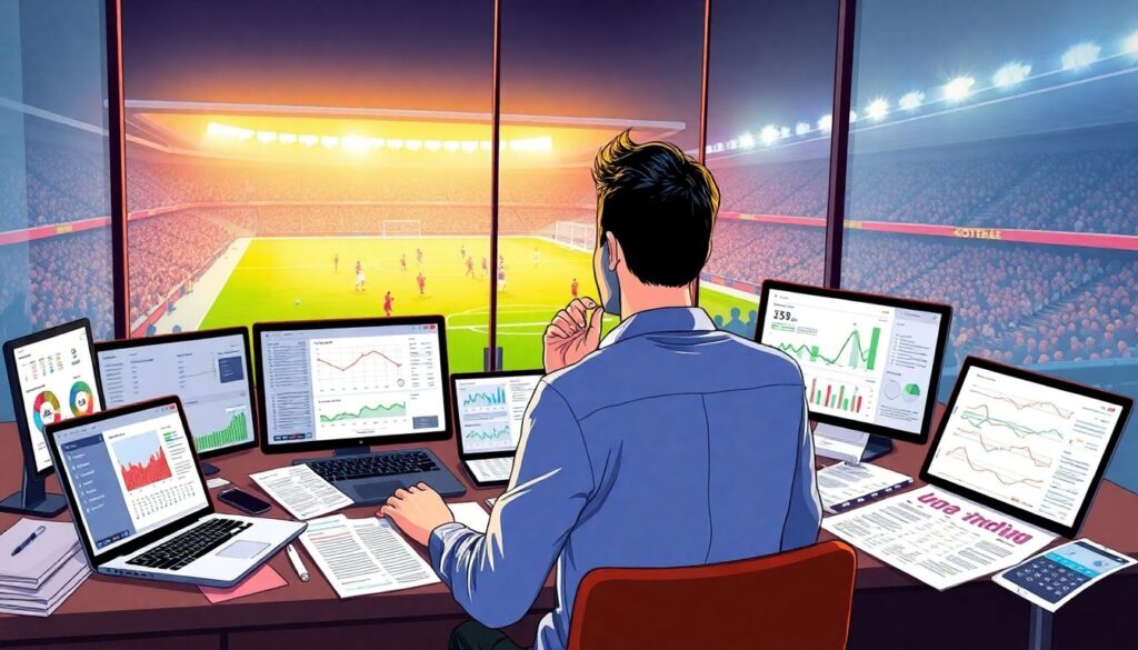 Глубокий разбор матчевых статистик в футболе - иллюстрация