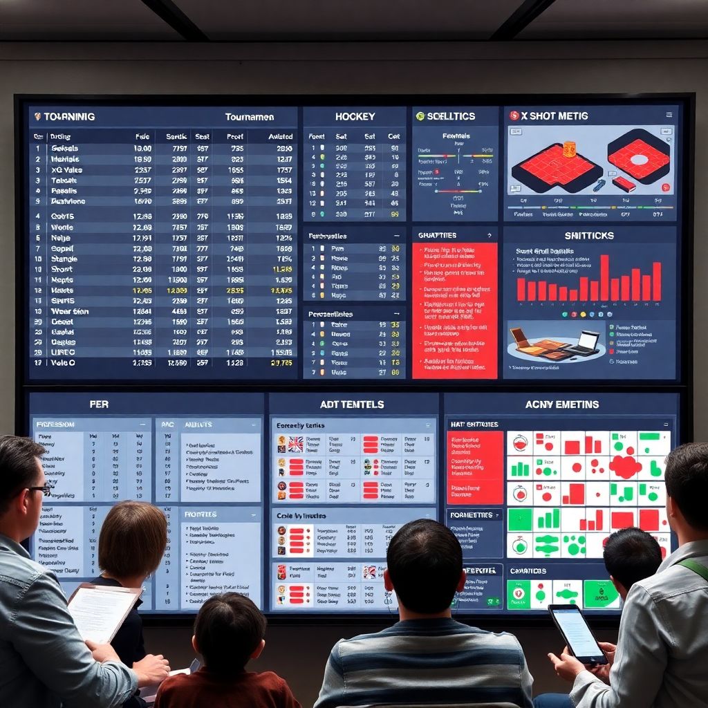 Пояснения к таблицам статистики в новостях о спорте: как их понимать