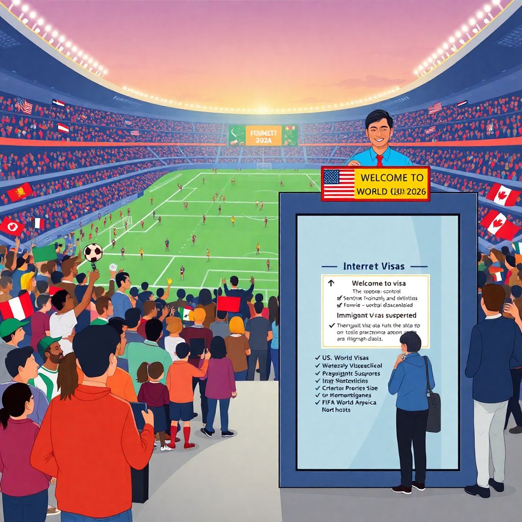 США разъяснили визовые правила к ЧМ‑2026: болельщики и спортсмены не в стоп‑листе