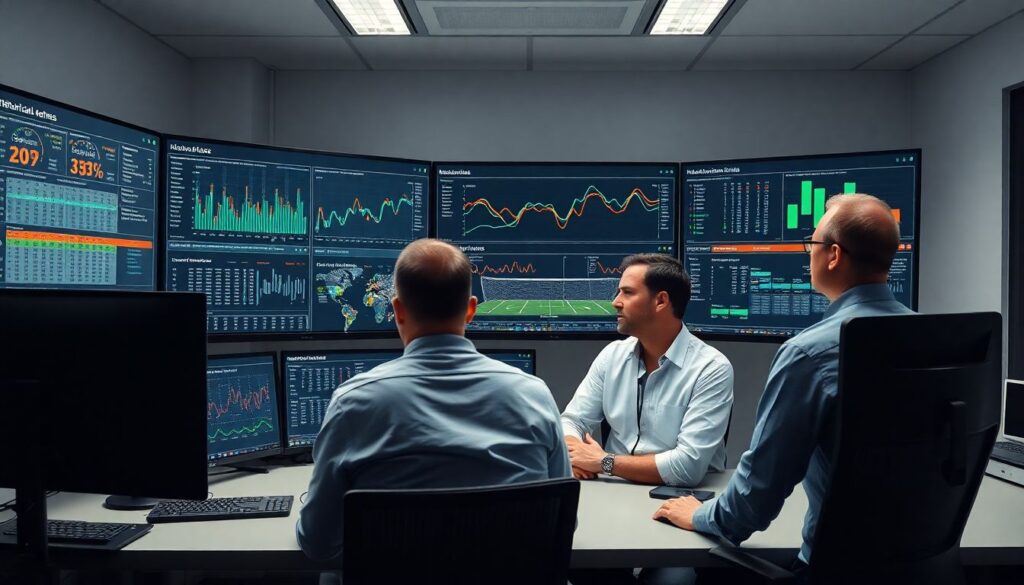 Статистический сопоставительный анализ лиг: футбол против хоккея без эмоций - иллюстрация