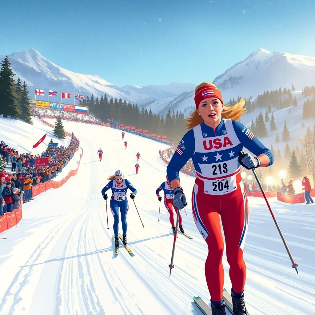 Дарья Непряева в топ‑10 Тур де Ски 2025/26, Джесси Диггинс берет третий титул