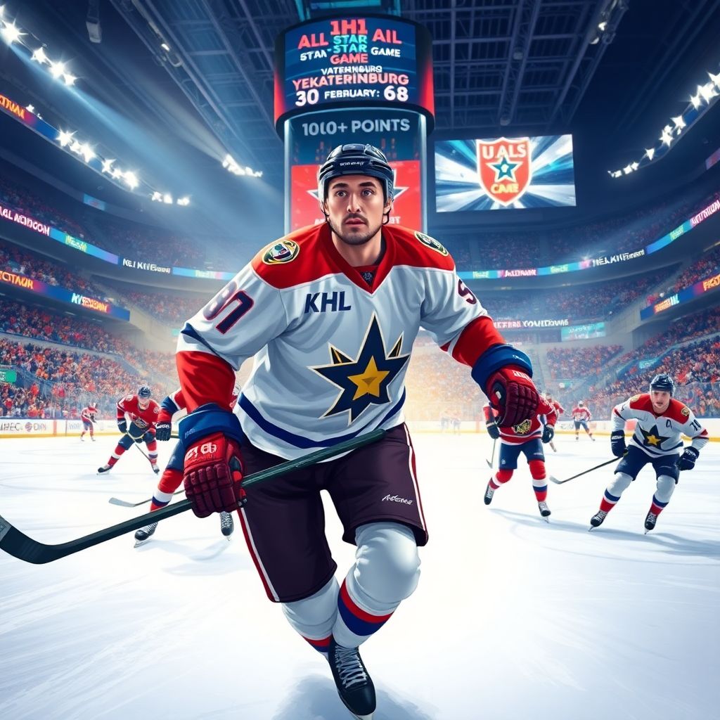 Вадим Шипачёв на Матче звёзд КХЛ: седьмое приглашение и рекорд 1000 очков
