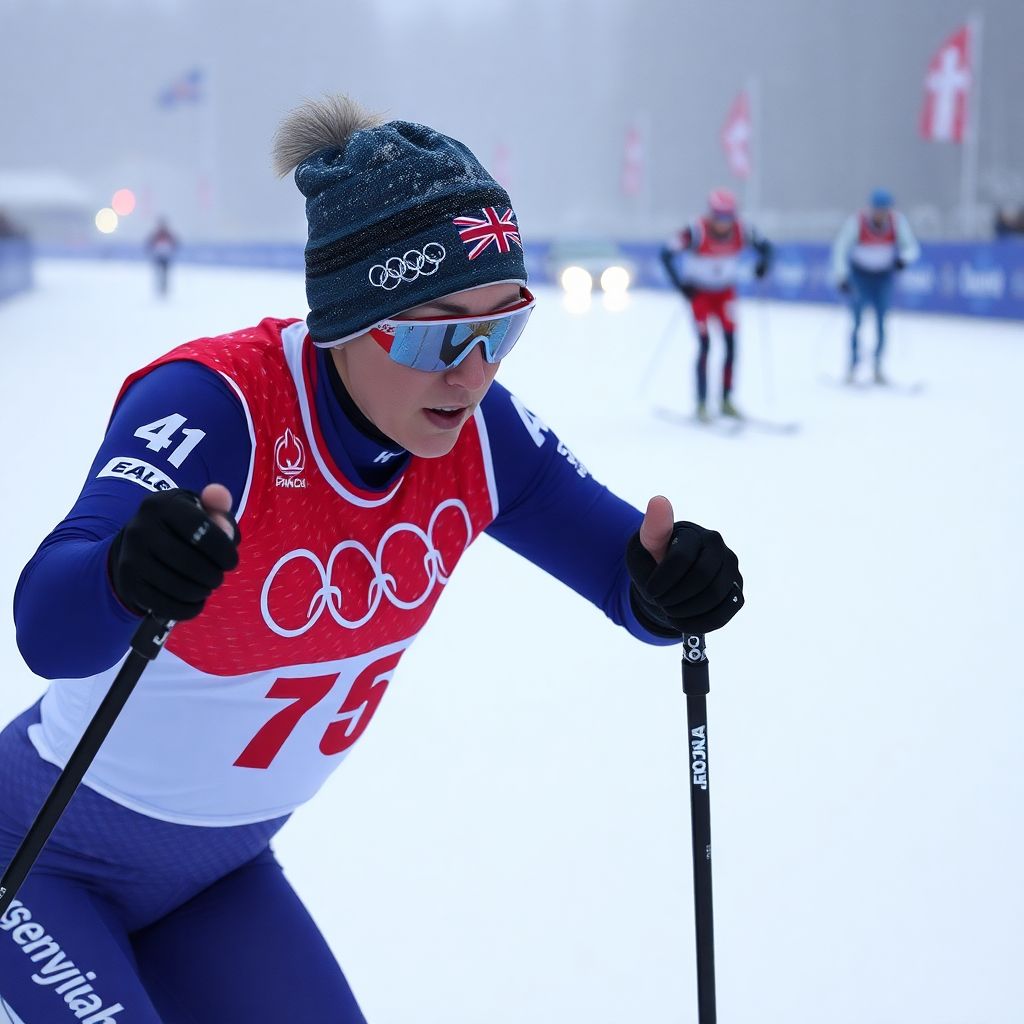 Дарья Непряева вылетела в четвертьфинале спринта на этапе Кубка мира в Фалуне