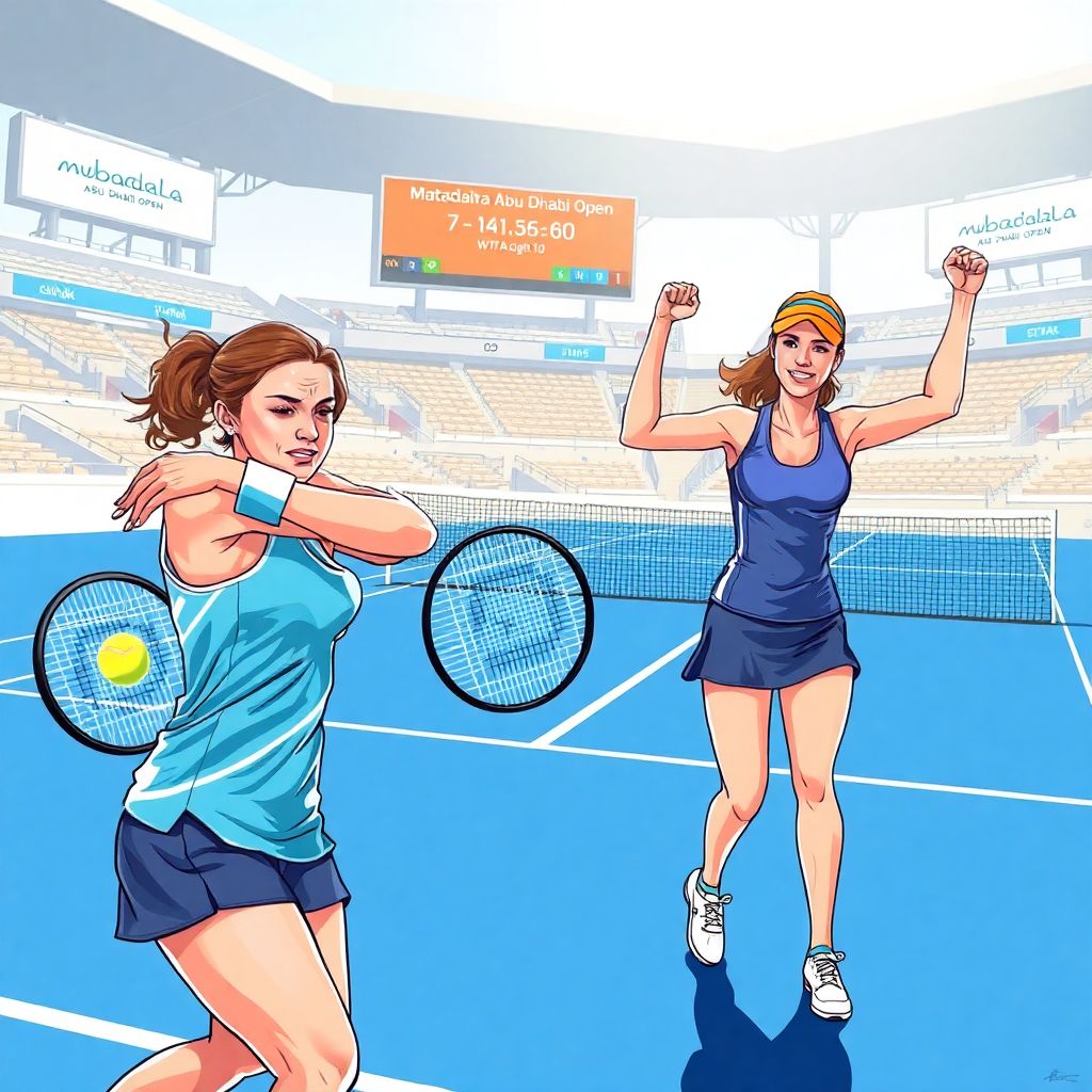 Екатерина Александрова уступила Саре Бейлек в финале Wta 500 в Абу‑Даби