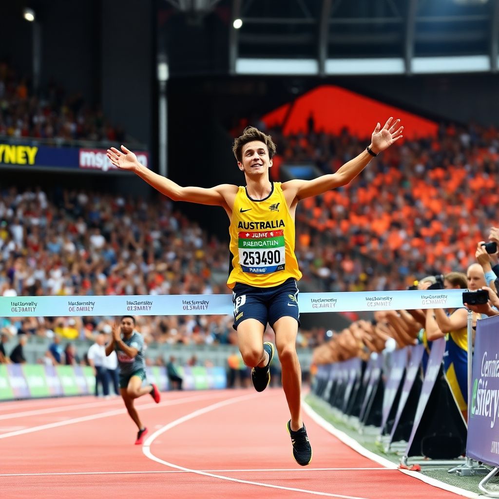 Австралийский спринтер Гоут Гоут побил юниорский рекорд Усэйна Болта на 200 м